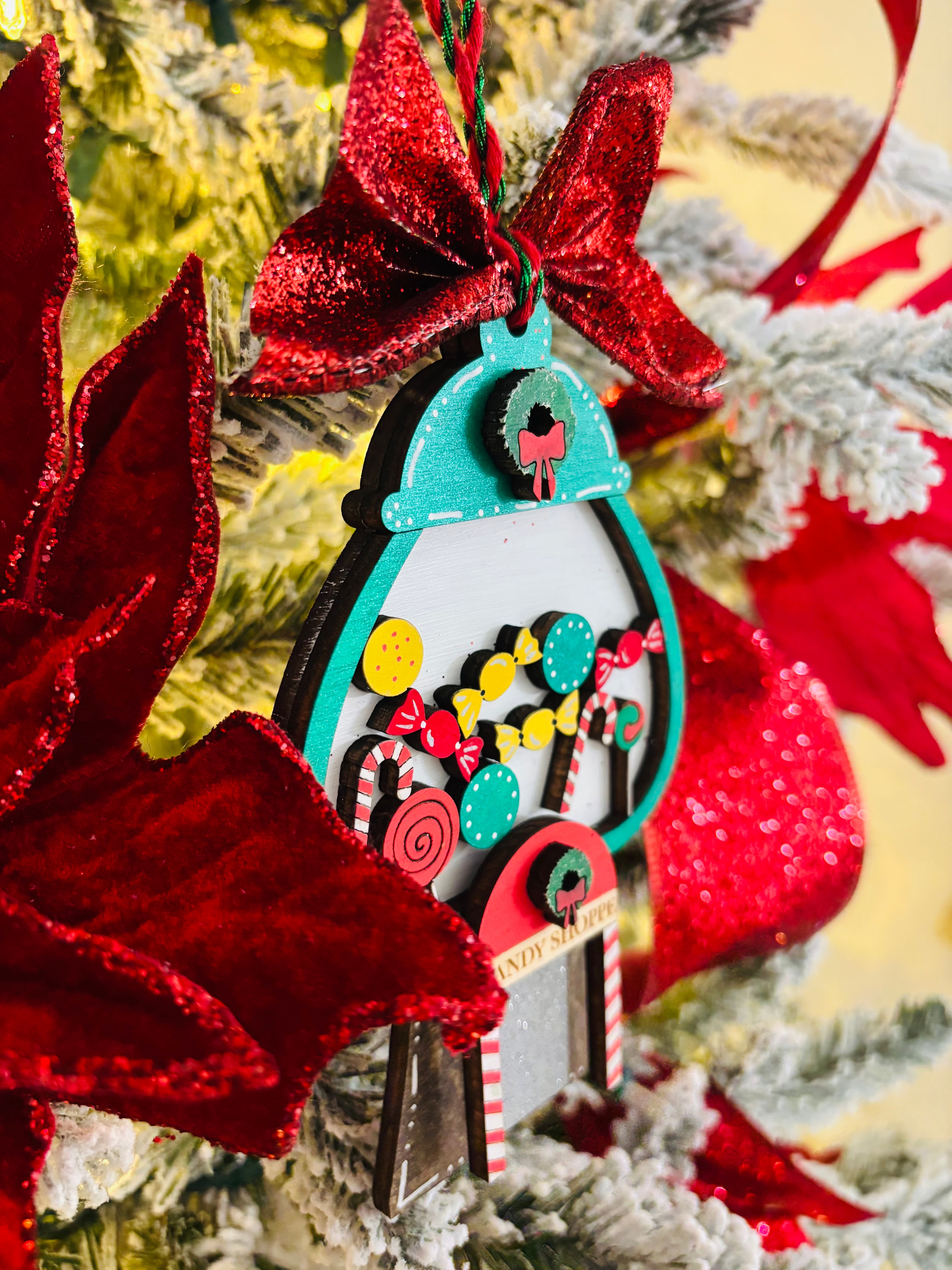 Handpainted Gumball Machine