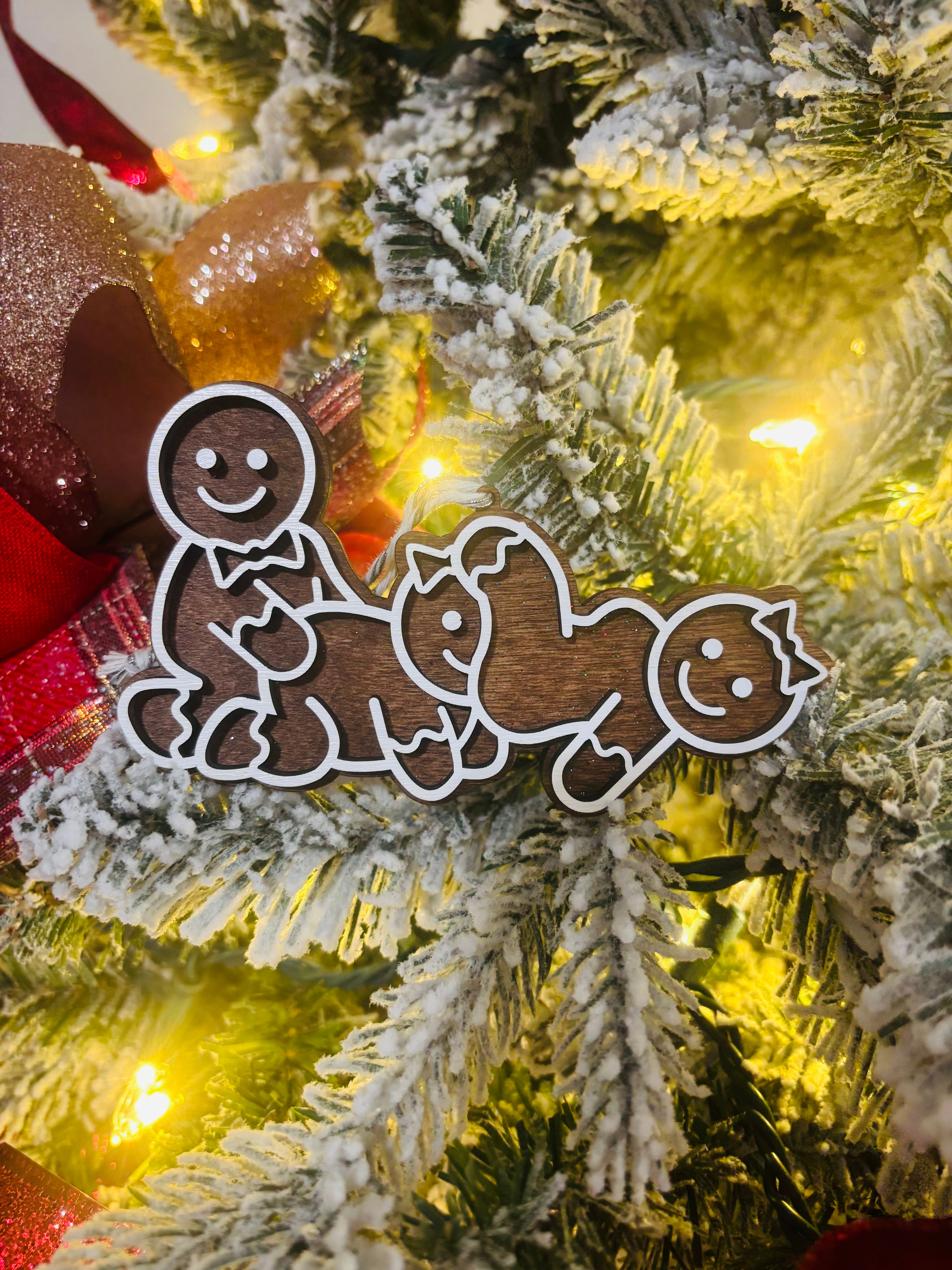 Ginger-Bae Bent Over the Baking Sheet