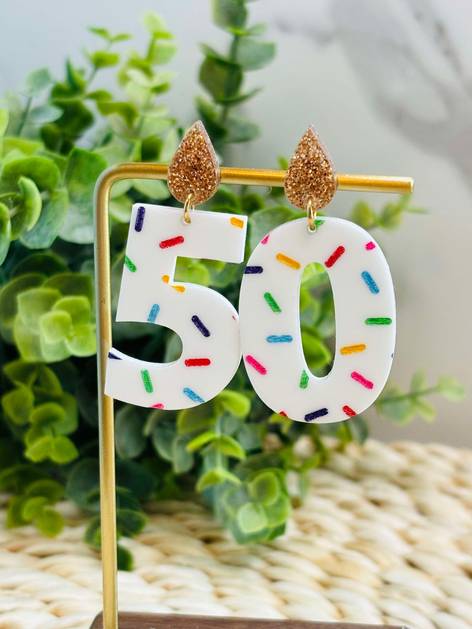 Birthday Candle Earrings