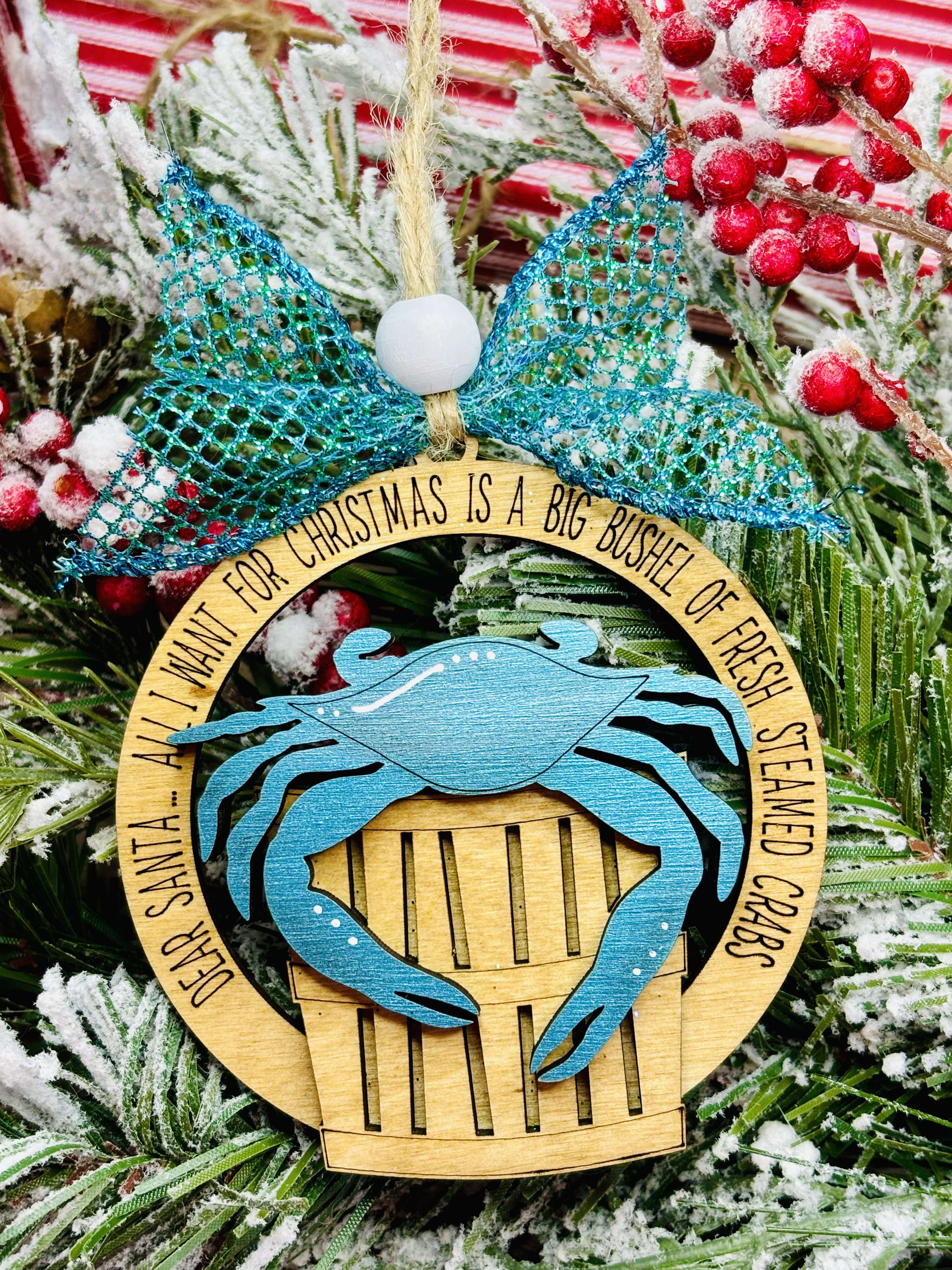 Crab Lovers Ornament