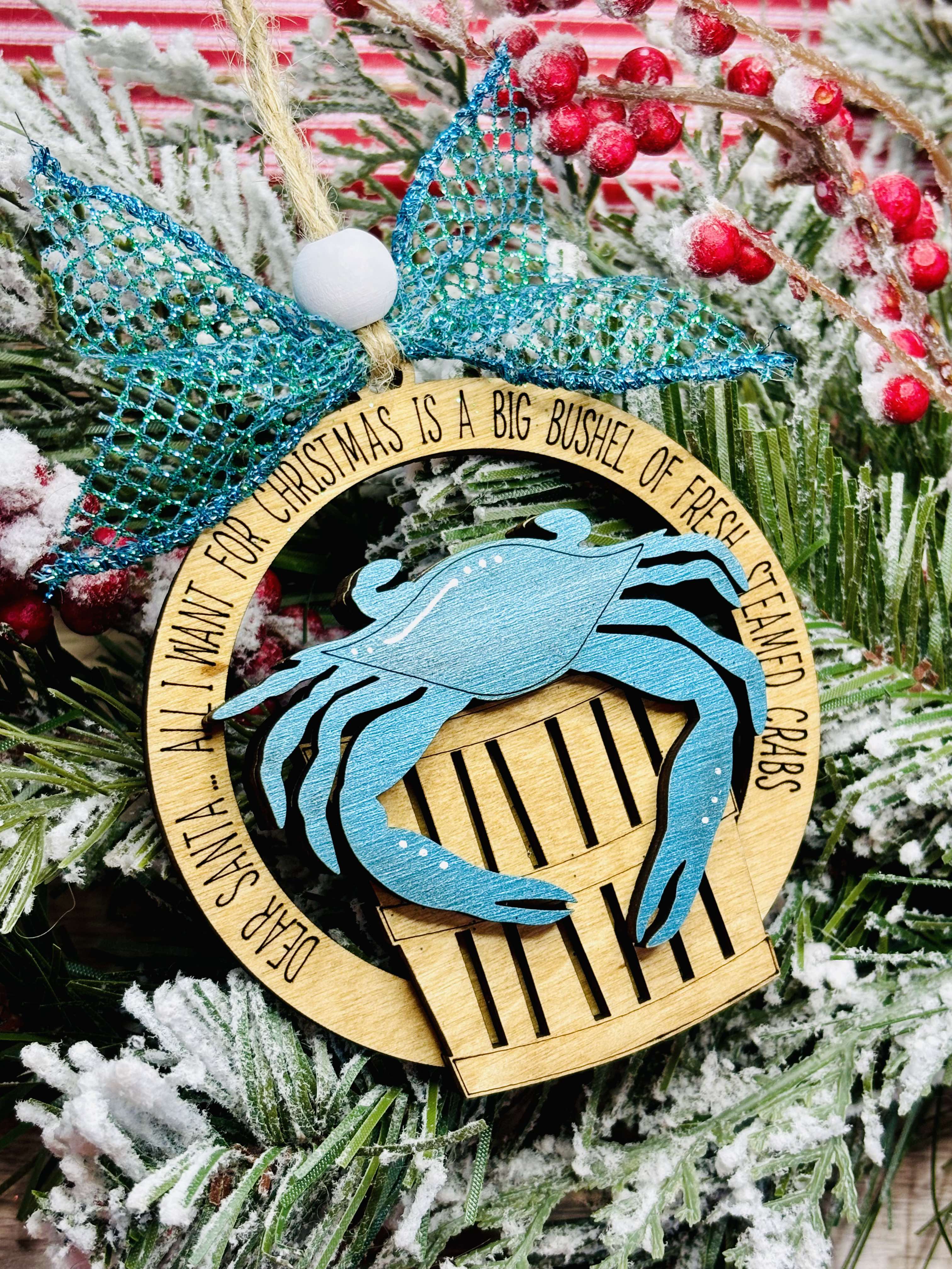 Crab Lovers Ornament