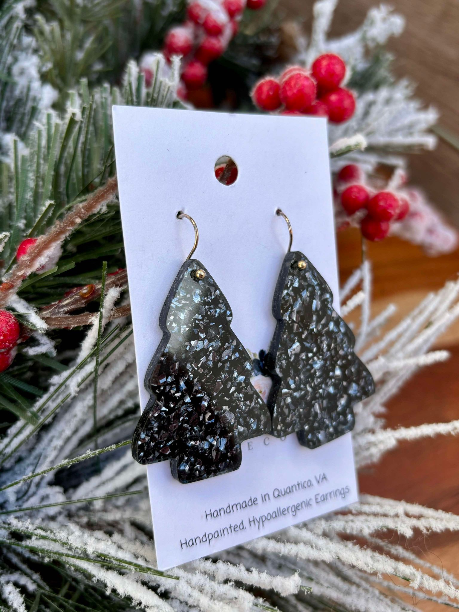 Black Steel Chunky Trees
