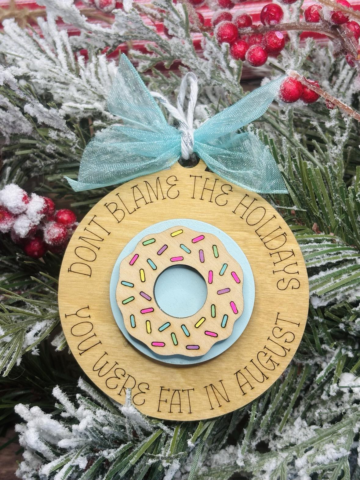 Don't blame the holidays...