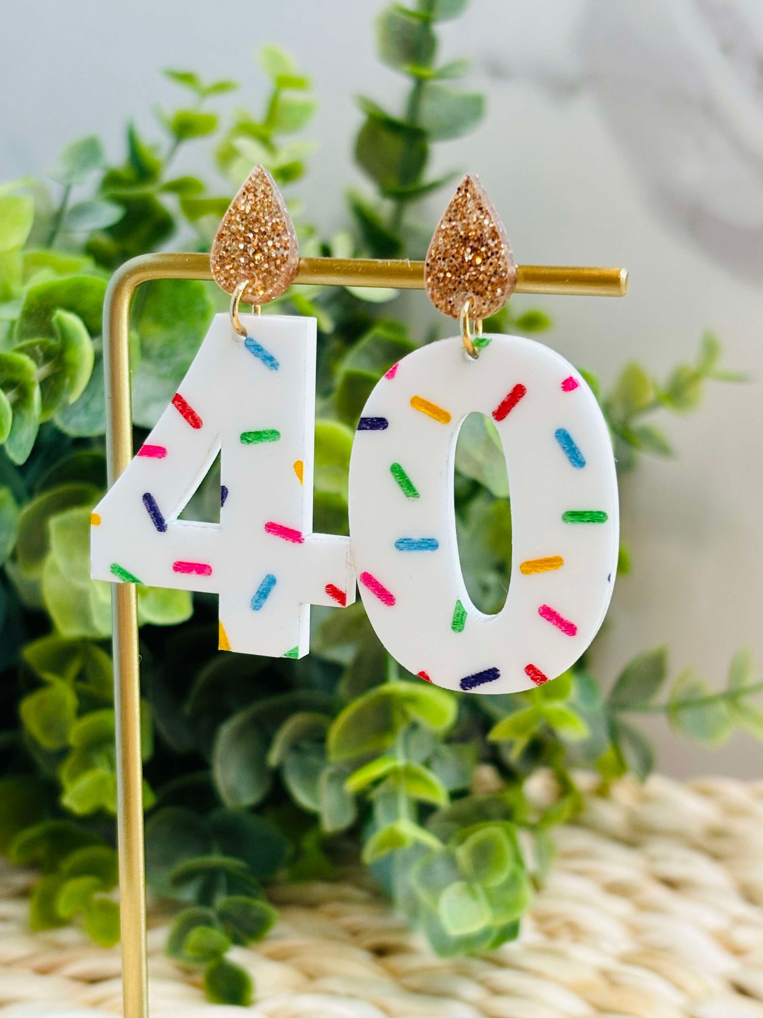 Birthday Candle Earrings