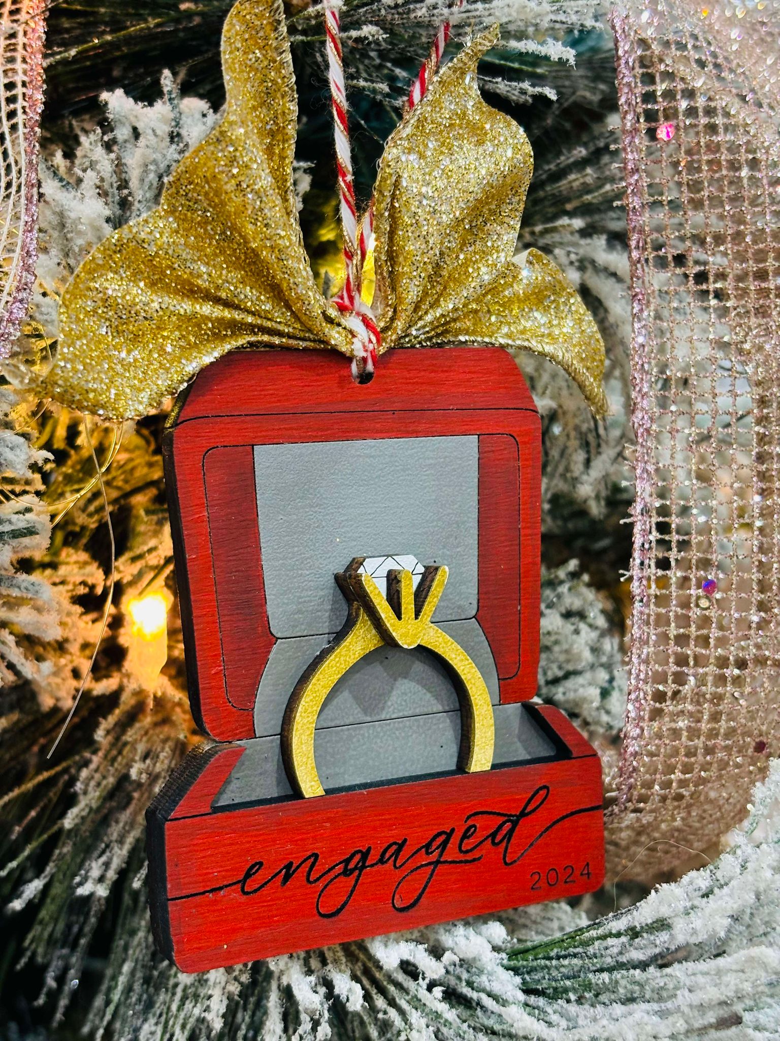 Engaged Ornament