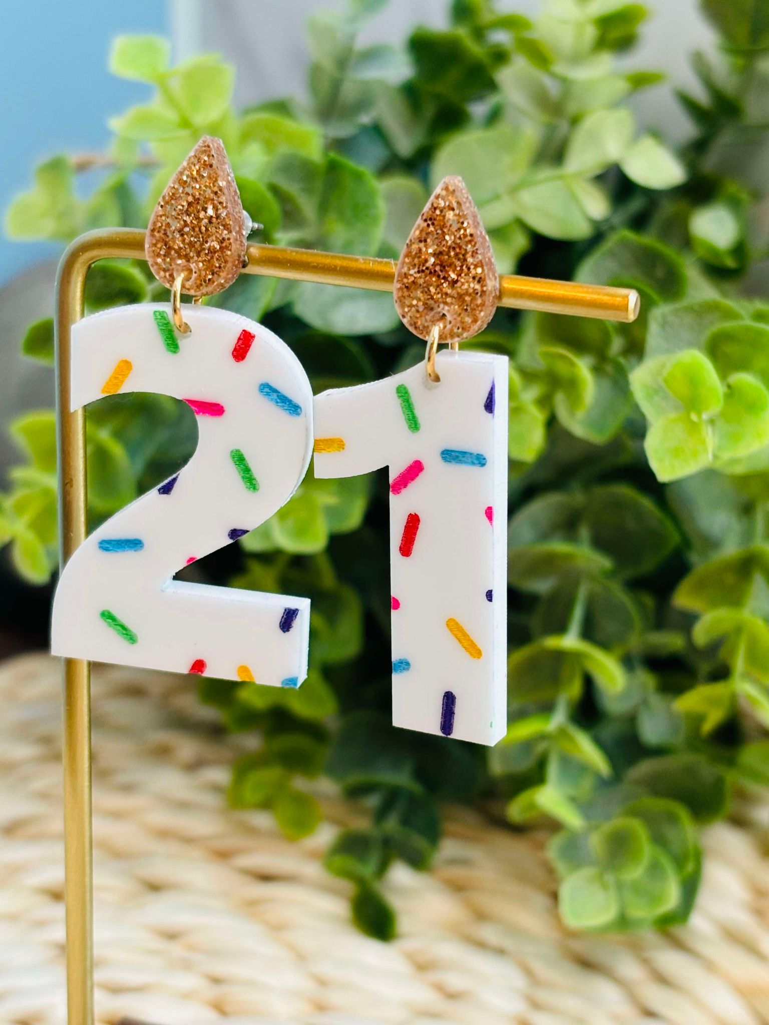 Birthday Candle Earrings