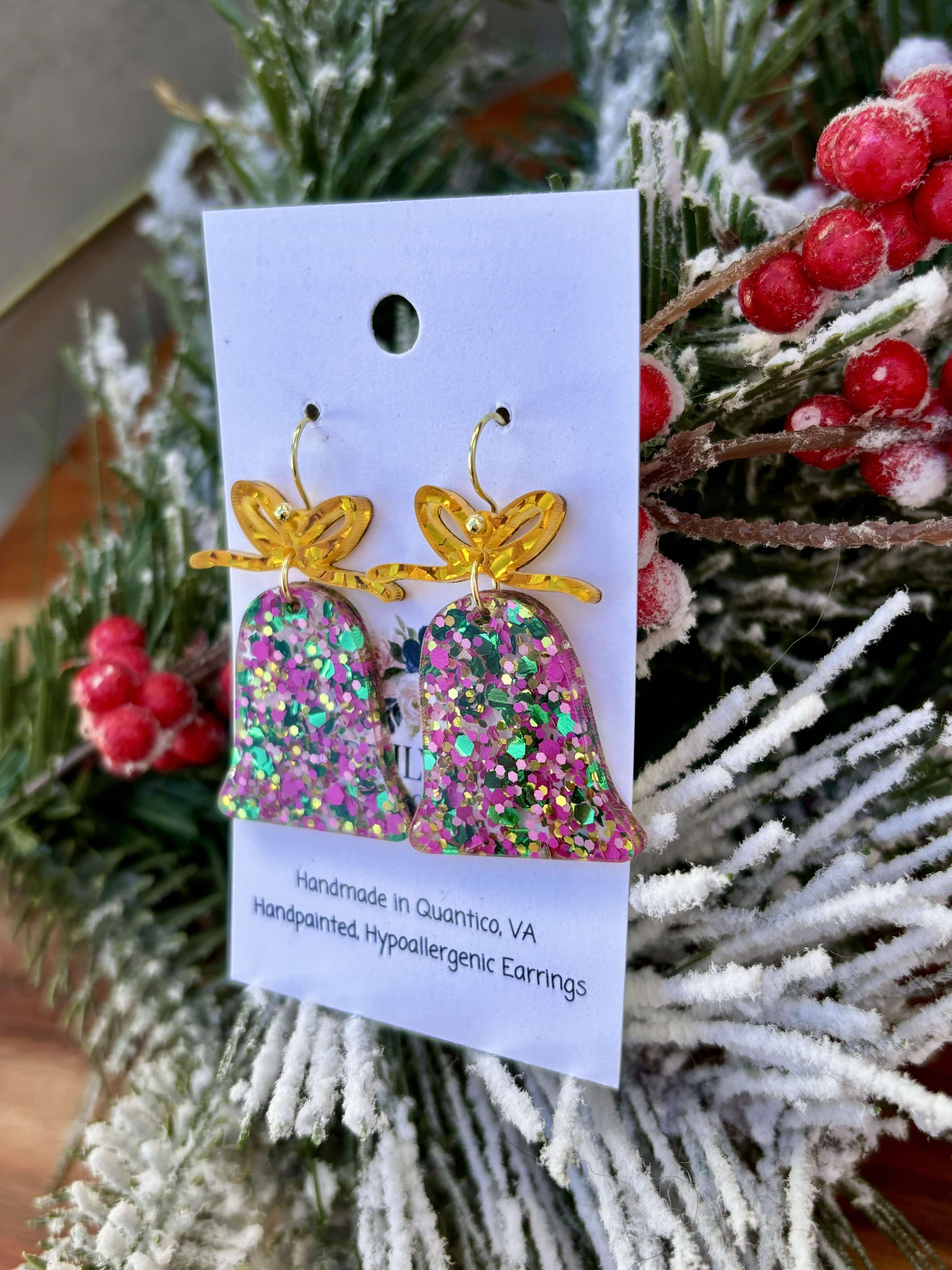Blush & Luxe Christmas Bells