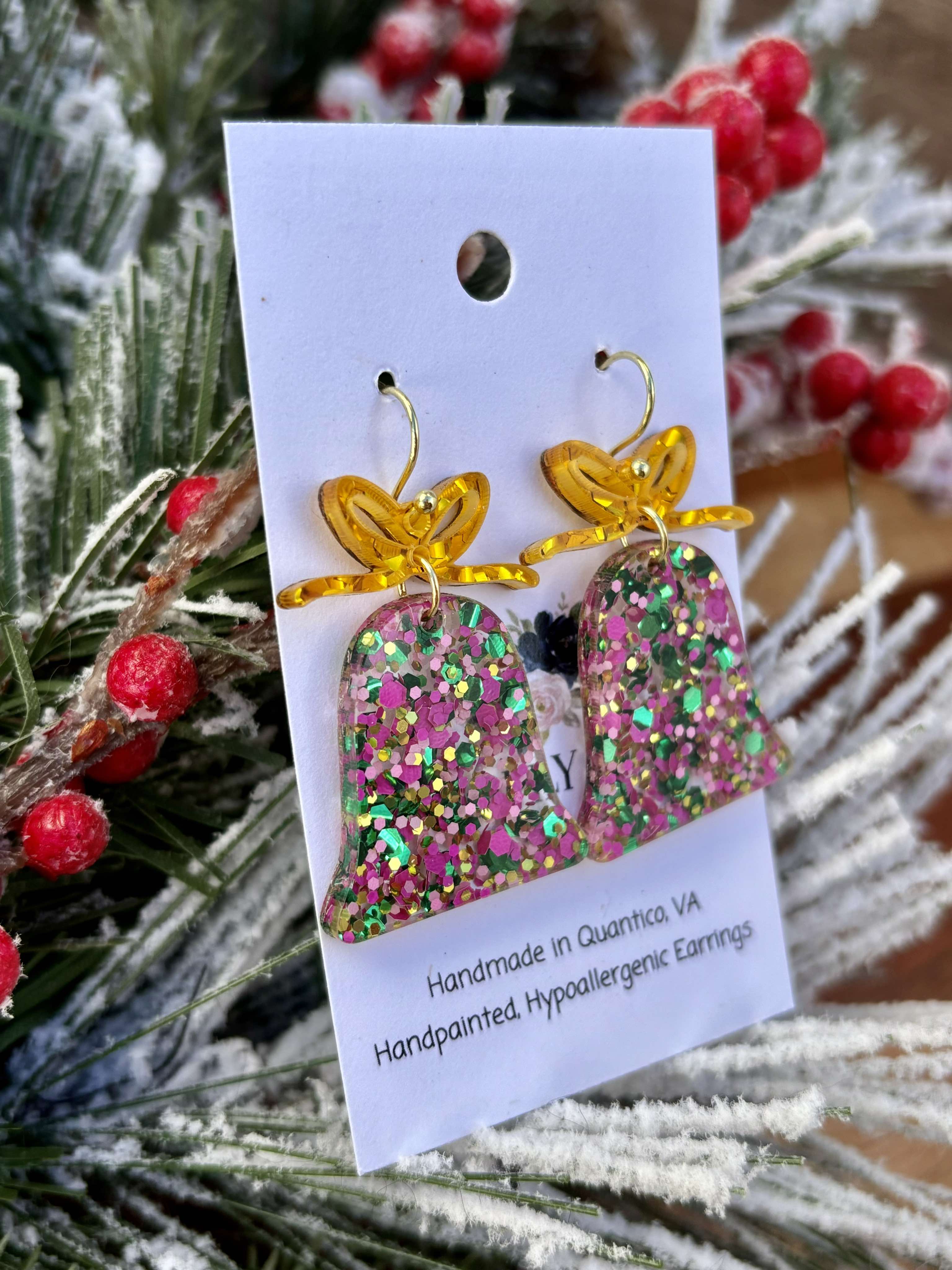 Blush & Luxe Christmas Bells