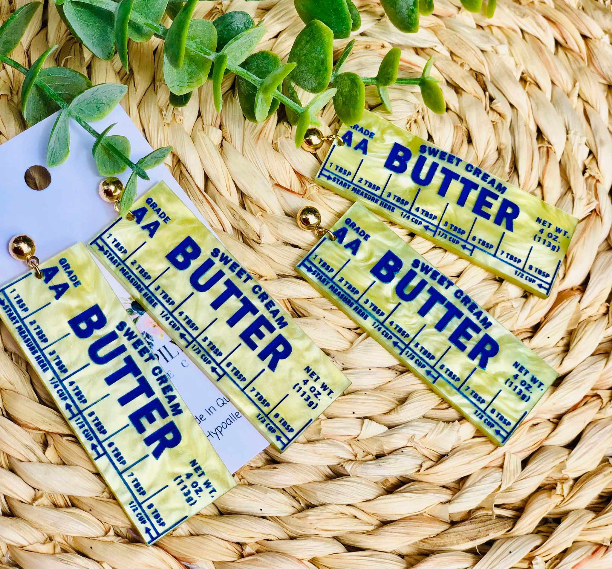 Butter Earrings