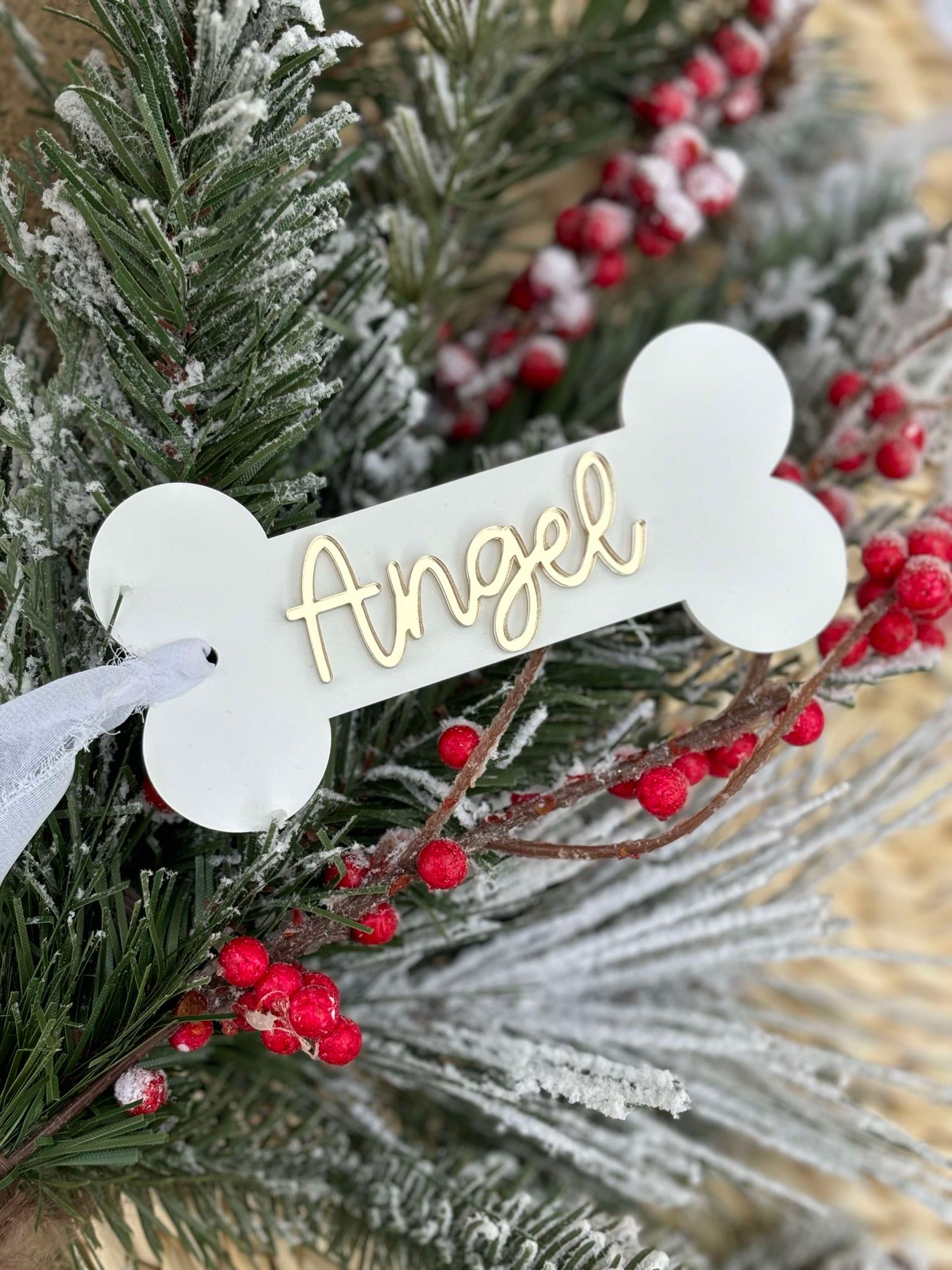 Acrylic Stocking Tags
