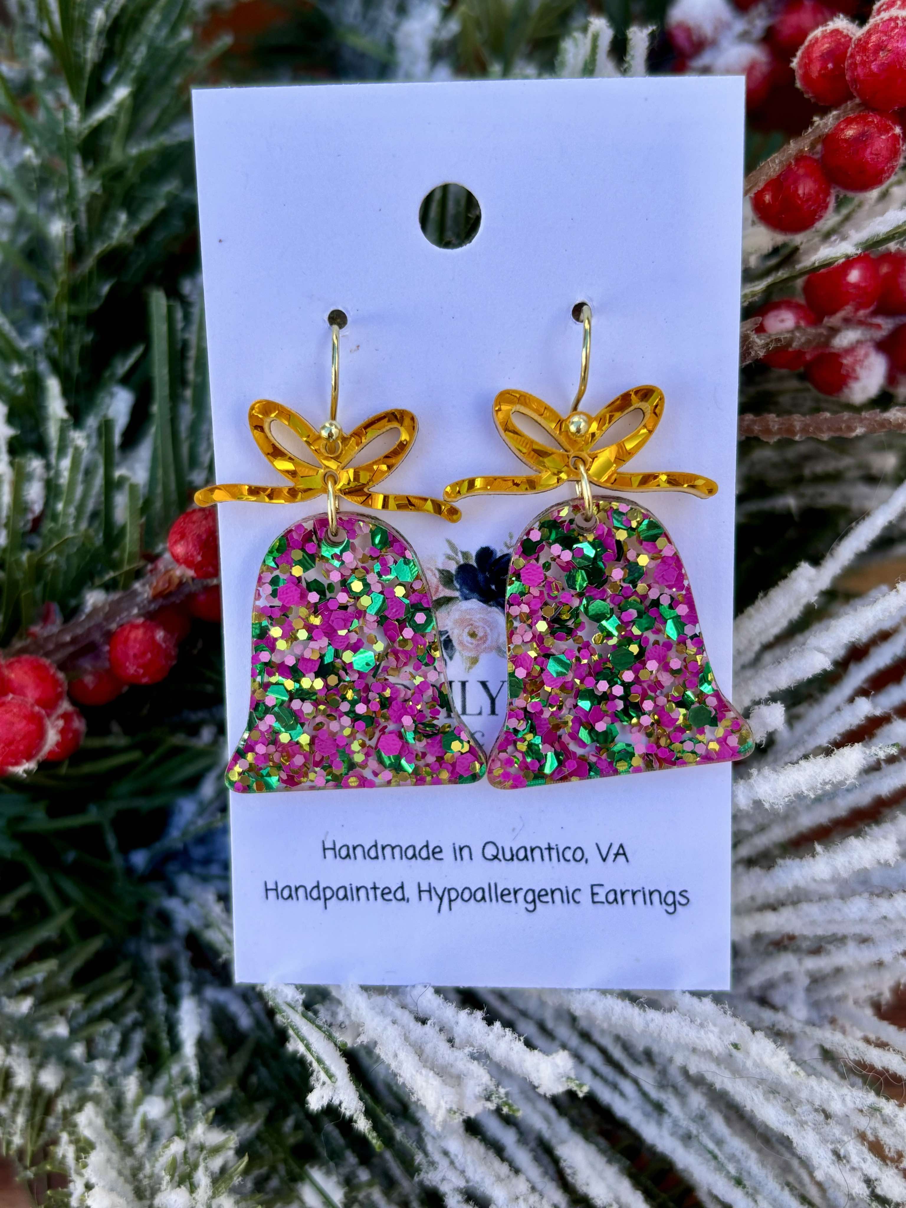 Blush & Luxe Christmas Bells