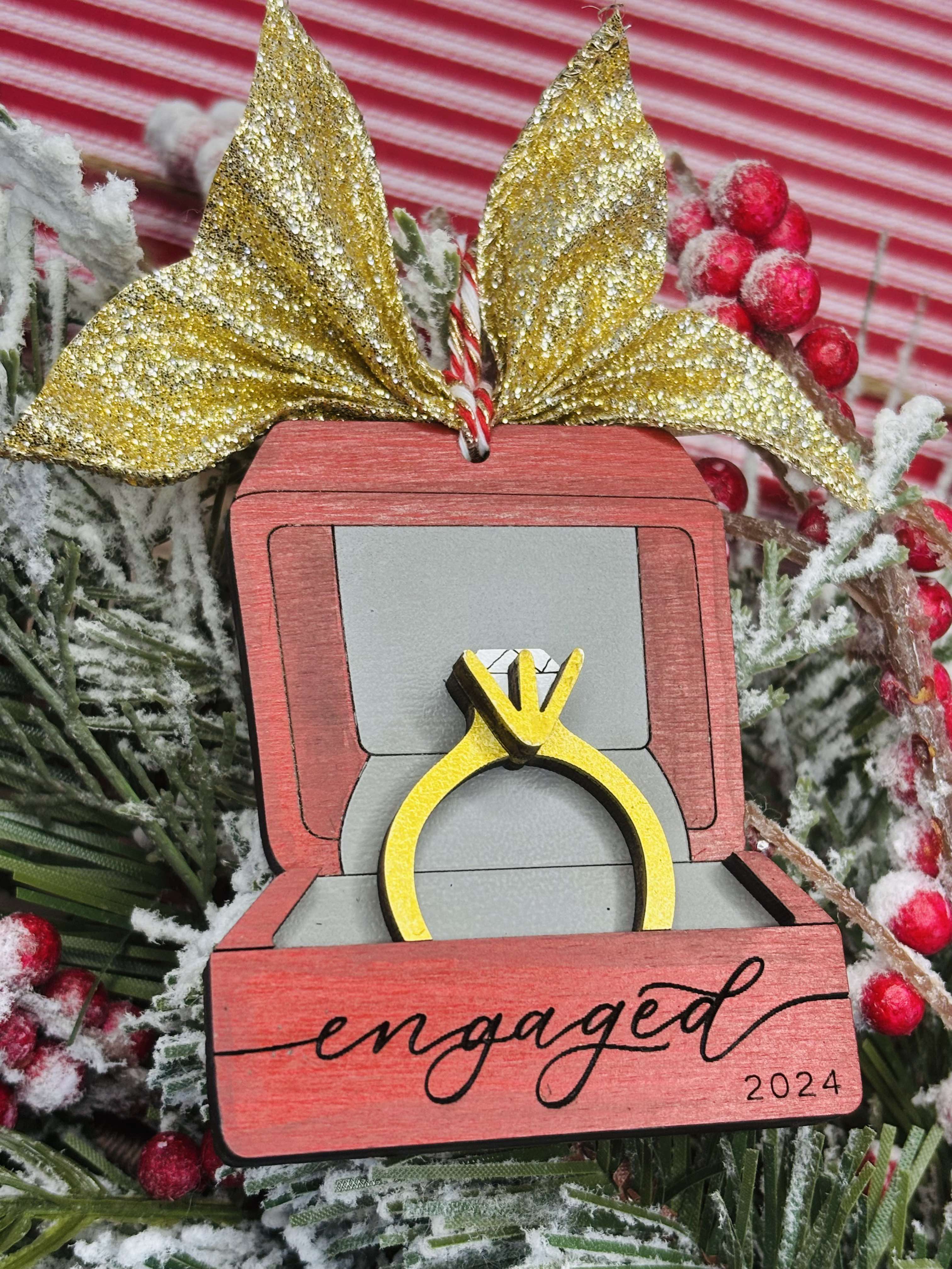 Engaged Ornament