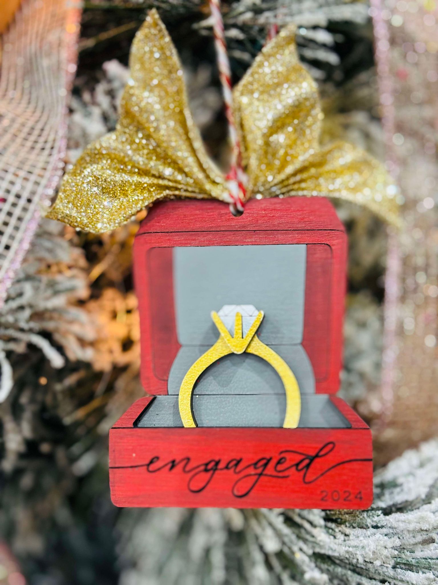 Engaged Ornament