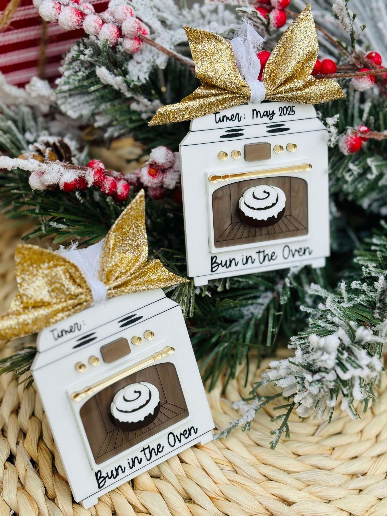 Bun in the Oven Ornament