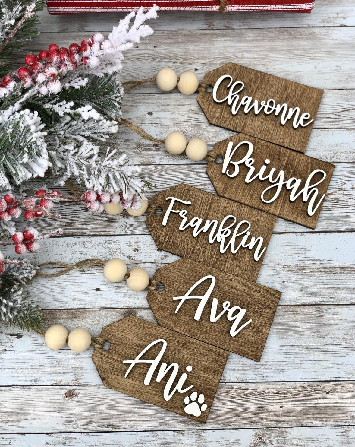 Stocking Tags