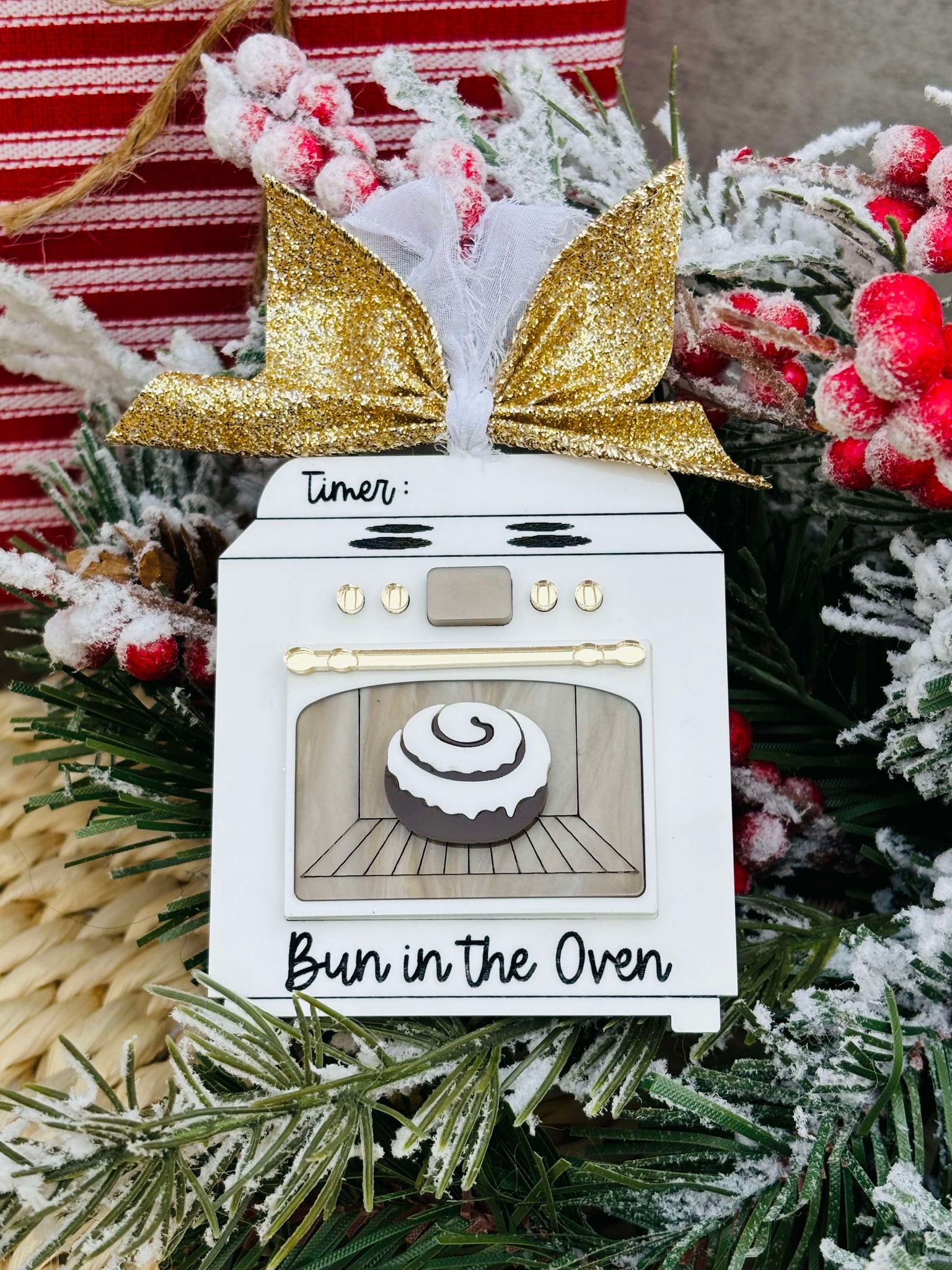 Bun in the Oven Ornament