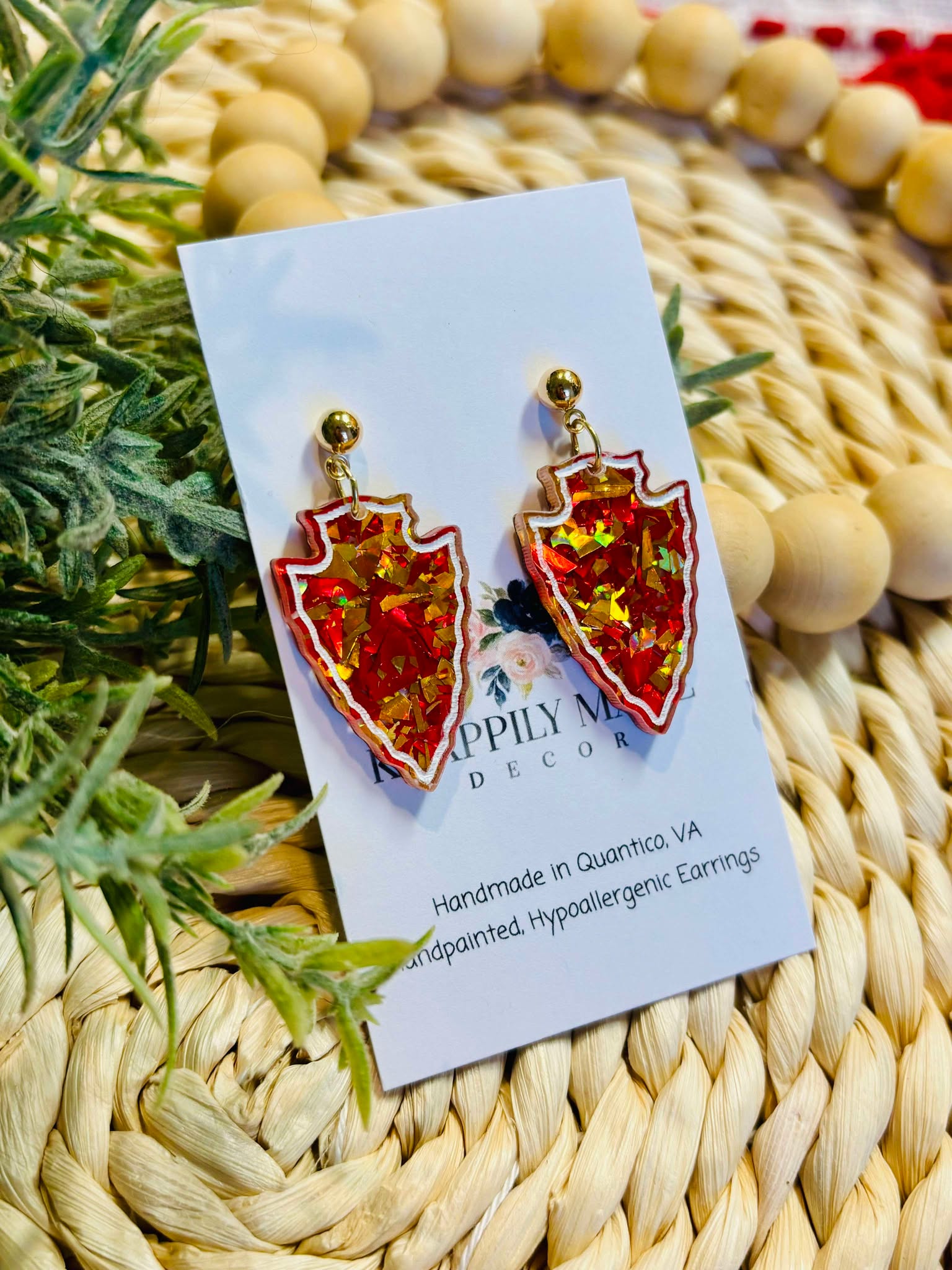 KC Game Day Earrings