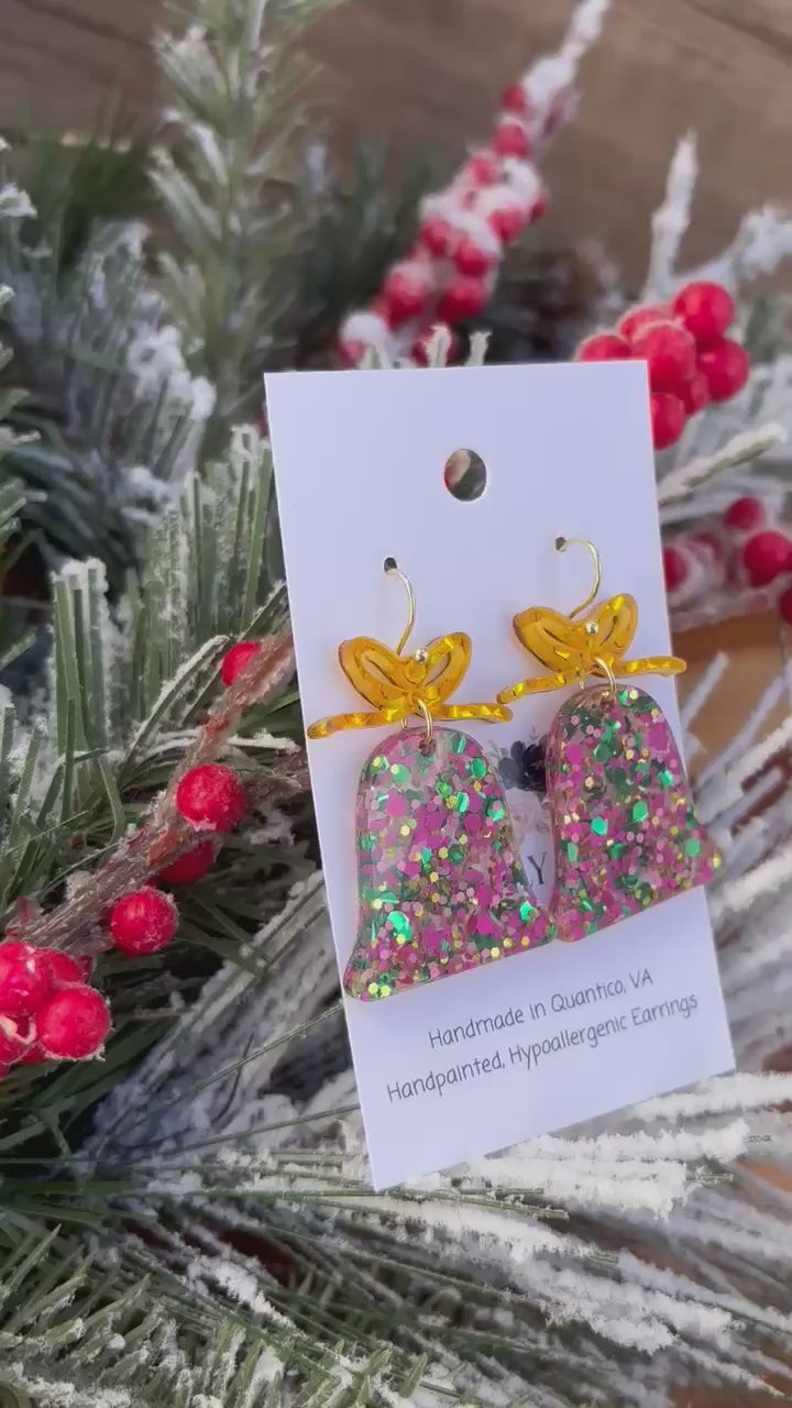 Blush & Luxe Christmas Bells